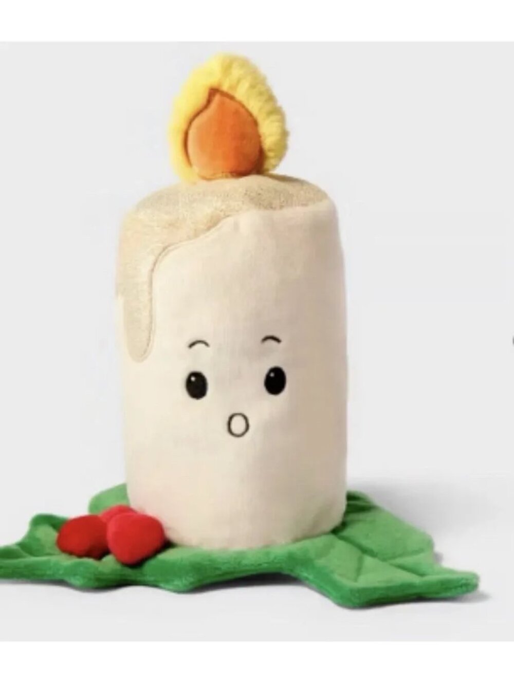 Gigglescape Candle with Holly 9" Plush Toy, Christmas Winter 2025 NEW